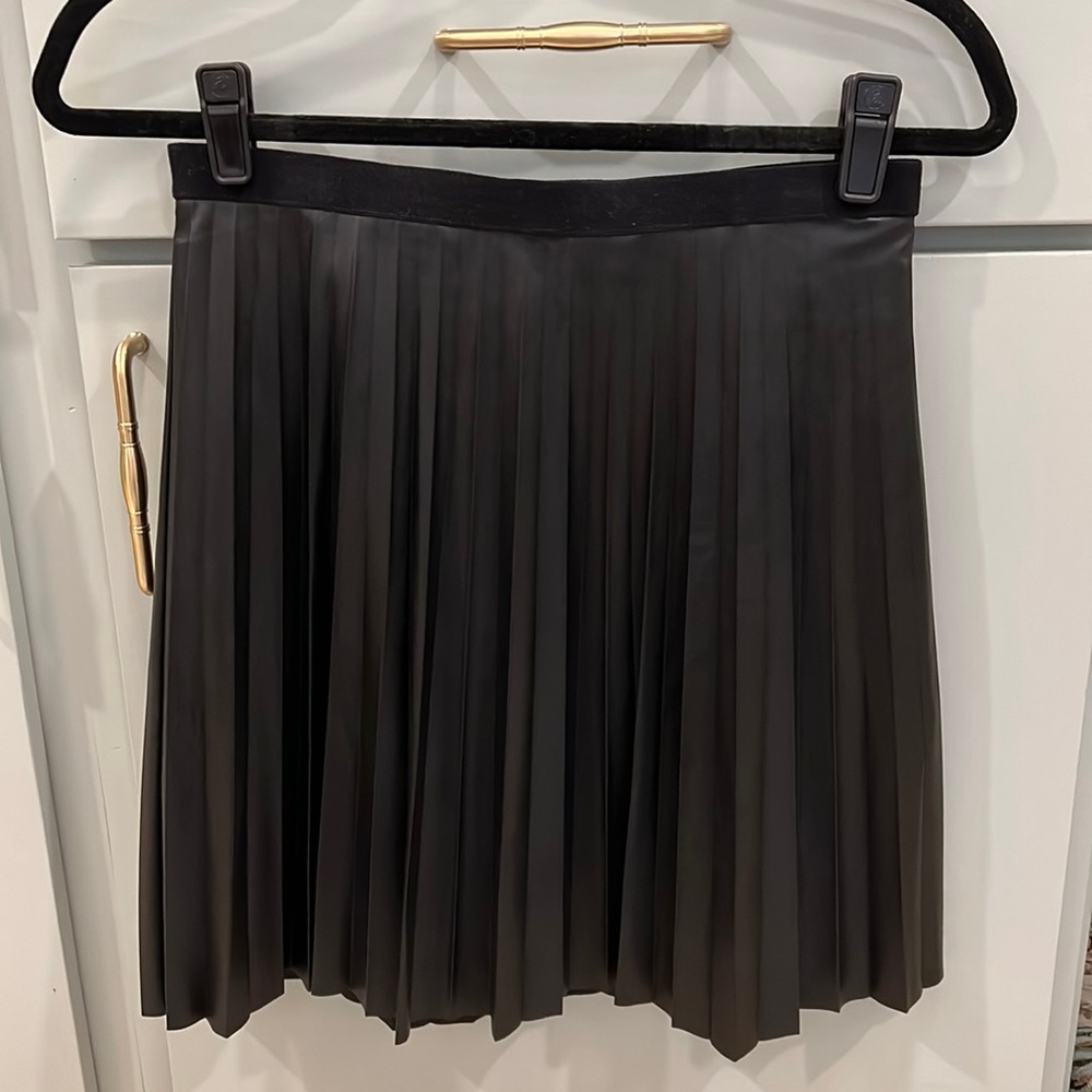 Pleated J Crew Skirt
